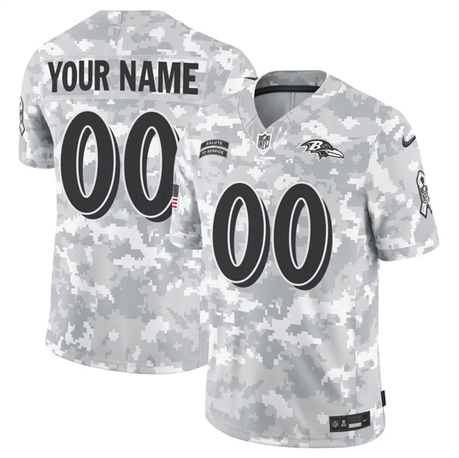 Custom Baltimore Ravens Vapor F.U.S.E. Limited Jersey